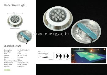 Special Lighting Swimming Pool Light JD-5709-5M-12V-WW