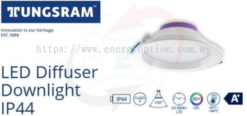 Tungsram LED Diffuser Downlight IP44