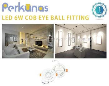 Perkunas LED 6W COB Eye Ball Fitting