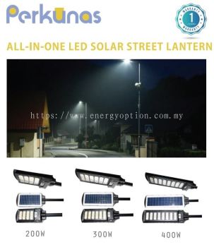 Perkunas All-In-One LED Solar Street Lantern