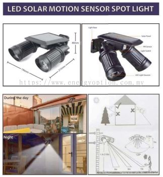 Cree LED Solar Motion Sensor Spot Light