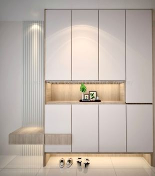 Shoe Rack with Integrated Lighting | MARMINTON PENANG