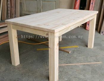Radiata Pine Timber Table