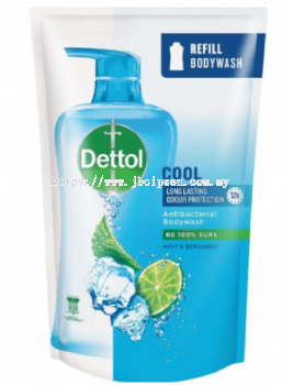 Dettol Body wash 450ml refil pack cool fresh