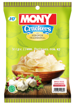 Mony Crackers 200g Ceriping Pedas