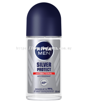 Nivea Men Roll-on Deodorant Silver Protect 50ml