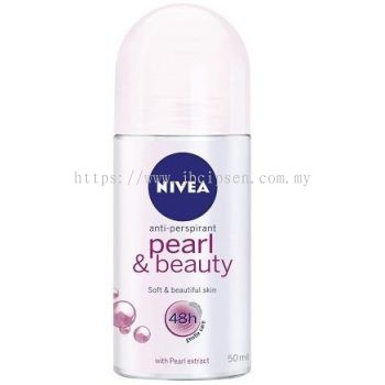 Nivea Women Roll-on Deodorant 50ml Pearl & Beauty