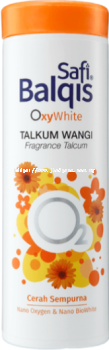 Safi Balqis Oxywhite Talcum Orange Frangrance 90g