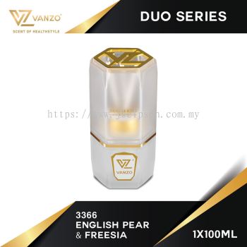 3366 Vanzo Duo Series English Pear&Freesia 100ml