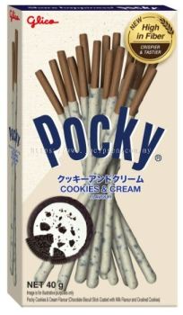 POCKY STICK COOKIES & CREAM 40g X 10pcs X 12pck