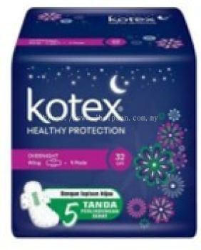 Kotex Healthy Protection Overnight Wing TRX 32cm 9 pads  1ctn (24units)