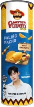 Mister Potato Crisps 145g BBQ