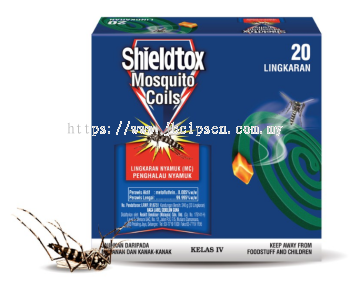 Shieldtox Mosquito Coils 20pcs