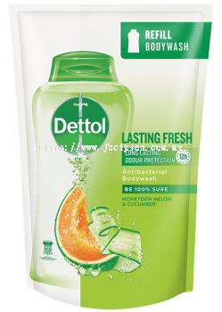 Dettol Body Wash Lasting Fresh Refil Pack 450ml