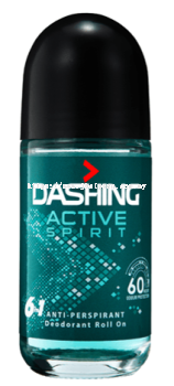 Dashing Active Spirit Roll On Deodorant 50g