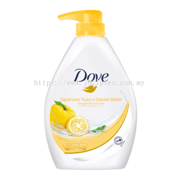 Dove Body Wash 1Litre Japanese Yuzu x Glacier Water