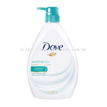 Dove Body Wash 1Litre Sensitive Skin