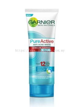 Garnier Facial Foam Pure Active Anti-Acne Scrub 100ml