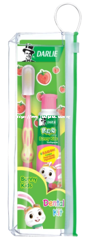 3D Darlie Bunny Kids Travel Kit – Strawberry Bunny Kids FOLLOW DARLIE AT TOOTHPASTE