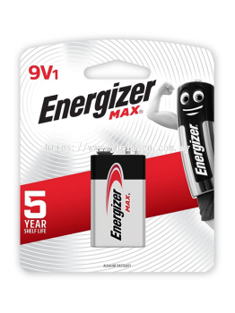 ENERGIZER® BATTERY MAX® 9V BATTERIES