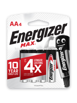 ENERGIZER® BATTERY MAX® AA BATTERIES