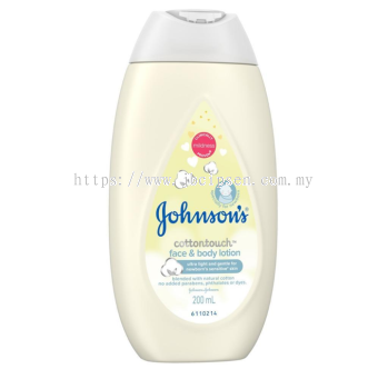 Johnson's® Cotton Touch™ Face & Body Lotion