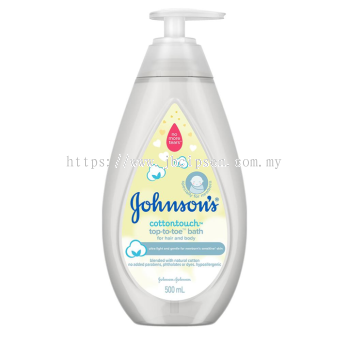 Johnson's® Cotton Touch™ Top-To-Toe™ Bath