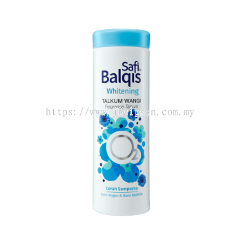 SAFI Balqis Whitening Talcum (Blue)