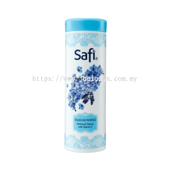 SAFI Perfumed Talcum with Vitamin E (Blue)