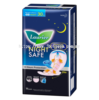 Laurier Night Safe 30cm 16pads