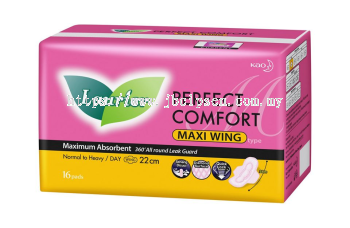 Laurier Perfect Comfort Super Maxi Wing 16s