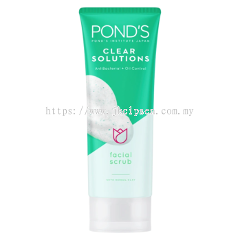 Pond's Clear Solutions Facial Scrub 100g