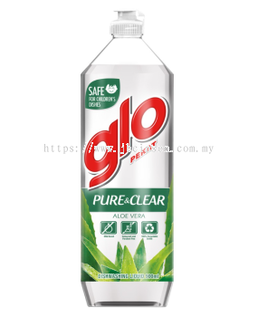 Glo Pure & Clear Aloe Vera Dishwash Liquid (900ml)