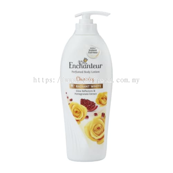 Enchanteur Perfumed Radiant White Lotion – Charming 400ml