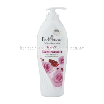 Enchanteur Perfumed Radiant White Lotion – Romantic 400ml