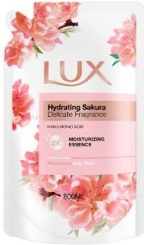 Lux Shower Cream Refill Hydrating Sakura 800ml