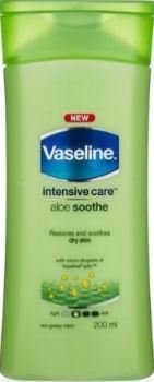 Vaseline Lotion Intensive Care Aloe Soothe Lotion 200ml