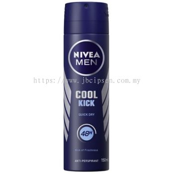 Nivea Body Spray Men Cool Kick 150ml