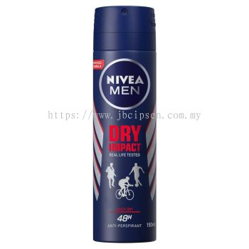 Nivea Body Spray Men Dry Impact 150ml