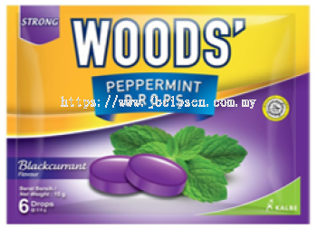 Woods Peppermint 6drops Blackcurrant