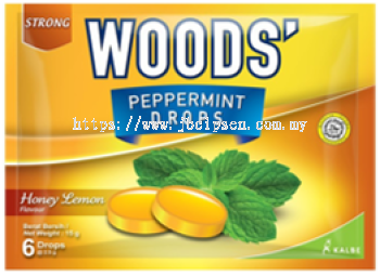 Woods Peppermint 6drops Honey Lemon