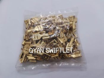 C079 - SOLDERLESS TERMINAL PLAIN GOLD