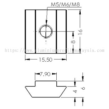 CP-SLN5-8/3030 | CP-SLN6-8/3030 | CP-SLN8-8/3030