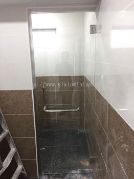 0ne panel tempered shower door 