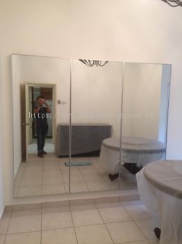 5mm clear mirror@Canary Residence. jalan Tanam Cheras Hartamas. Cheras 