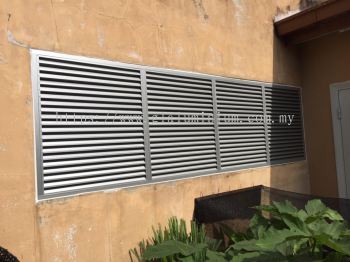 Aluminium fix louvres @jalan 4/9M,Seksyen 4, Bandar Baru Bangi