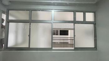 S. Windows 4 panel + Above fit glass @Residensi jalan jubilee, jalam Loke Yew, Kuala Lumpur 