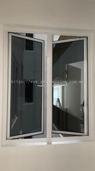 casement window 2 panel @Ryan & Miho Service Apartment 