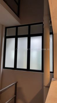 Casement window 4 panel + Above fit glass @ Galleria 2 @ Taman Equine, Sri Kembangan 