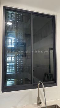 Sliding windows 2 panel @HARMONI 2, Persiaran Prima Pelangi, Bukit Prima Pelangi, Kuala Lumpur 